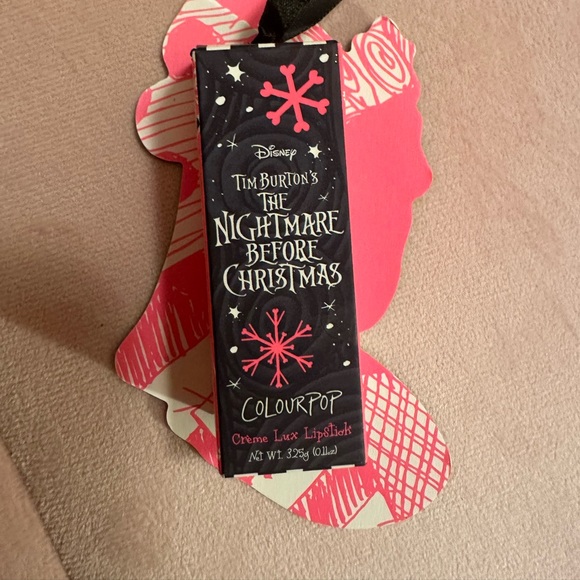 3/$36 The Nightmare Before Christmas Creme Lux Lipstick Sally (Hot Pink) NIB - Picture 7 of 9